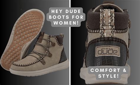 Ladies Hey Dude Eloise Boots Lightweight And Airy For All Day Comfort