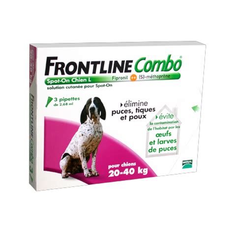 Frontline Combo Chiens Kg Pipettes Parapharmacie Pharmarket