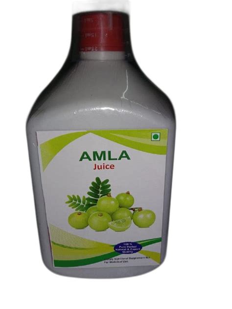 Herbal Amla Juice Packaging Type Bottle Packaging Size 1000 Ml At