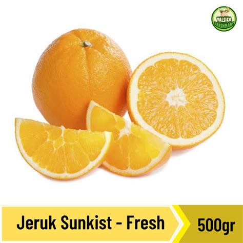 Jual Jeruk Sunkist Valencia Shopee Indonesia