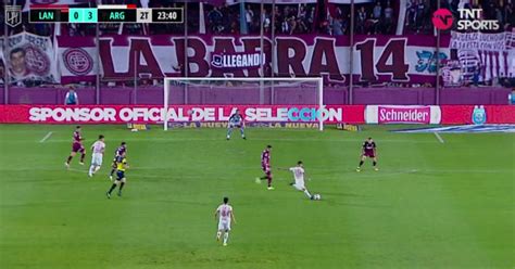 Lanús Vs Argentinos Por El Torneo De La Liga El Golazo De Franco