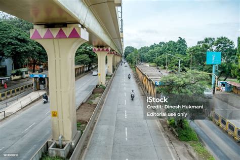 Pune Metro Elevated Corridor Stock Photo - Download Image Now ...