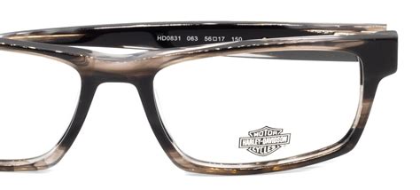 Harley Davidson Hd0831 063 56mm Eyewear Frames Rx Optical Eyeglasses