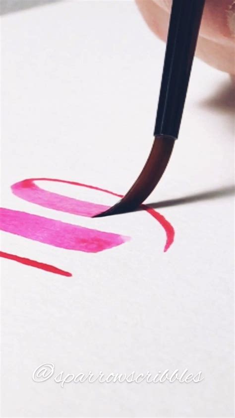 Watercolor Lettering Tutorial