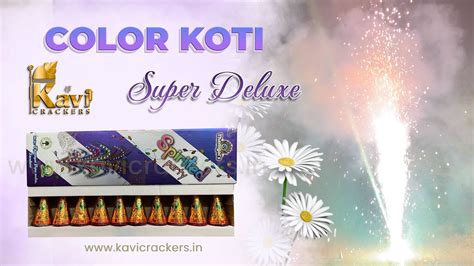 Color Koti Super Deluxe From Kavi Crackers Thanigai Fw Flower Pots