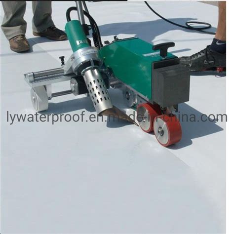 Low Price Hot Air Welding PVC Sheet Basement Waterproof Membrane For Flat Roof Waterproof
