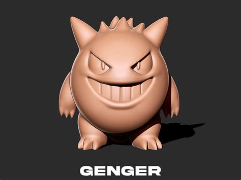 Pokemon Gengar 3D Print By Printhub