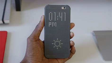 HTC One M8 Dot View Case YouTube