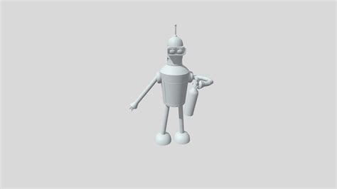 Bender Futurama Download Free 3d Model By Bektoons [30d7fb8] Sketchfab