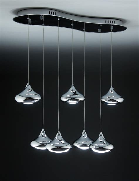 Lampadario A Sospensione Led Drop Di Design Moderno Cod