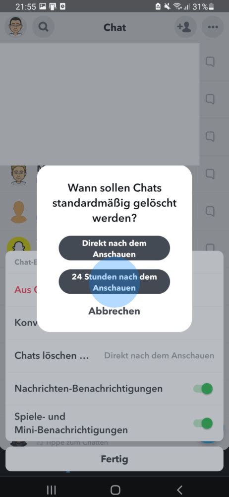 Snapchat Chat löschen So löschst du deinen Chatverlauf PCShow de