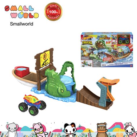 Hot Wheels Monster Trucks Swamp Chomp Playset