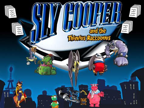 Sly Cooper and the Thievius Raccoonus by MrMarioluigi1000 on DeviantArt