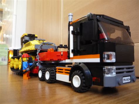 Transport De Pelleteuse Lego Waly Flickr