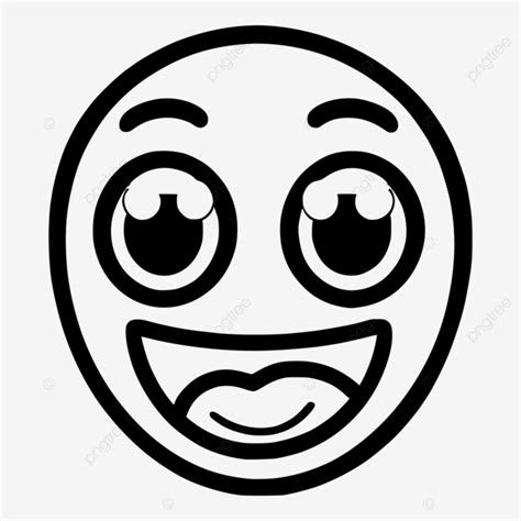 Children S Emoji Adventure In Coloring Laughter Vector, Funny Emoji ...