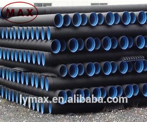 Sn4 Sn8 Doble Pared Corrugado Tubería Hdpe Chatarra Para Aguas