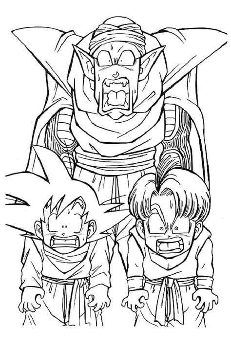 Coloriage Broly Dragon Ball Z télécharger et imprimer gratuit sur