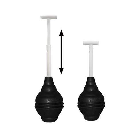 BEEHIVE Max® Hideaway Toilet Plunger with Holder - Korky