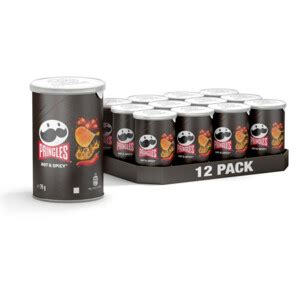 Pringles Chips Hot Spicy 12 X 70 Gr Plein Nl