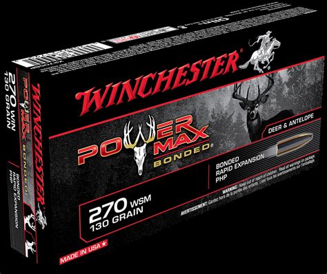 Winchester Power Max Bonded Winchester Grain Bonded Rapid