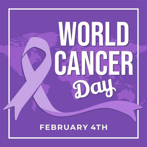 World Cancer Day Vector Stock 18752635 Vector Art At Vecteezy