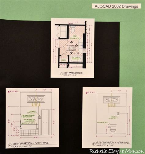 AutoCAD Floor Plan and Elevation Drawings by Richelle Elayne Munzon ...