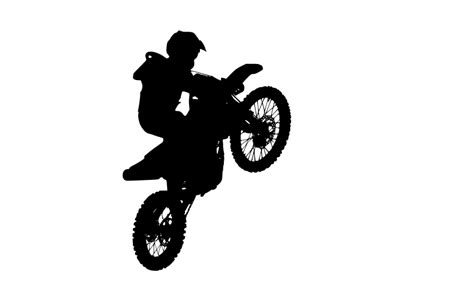 Svg Motocross Saltar Imagen E Icono Gratis De Svg Svg Silh