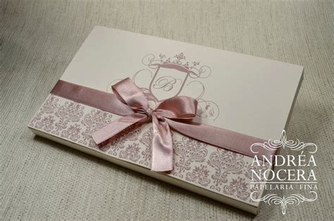 Convite de Debutante cor Nude cód 67054 Atelier Andrea Nocera