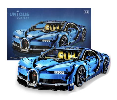 Конструктор Техник "Bugatti Chiron" 4024 детали (спортивная машина ...