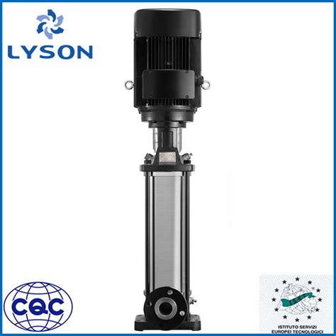 China High Pressure Stainless Steel Pump Vertical Multistage Water ...