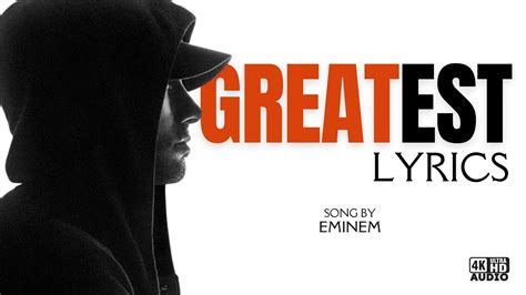 Greatest Eminem [lyrics] Youtube