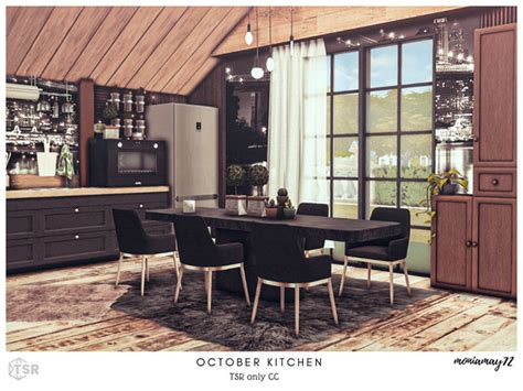 The Sims Resource October Kitchen TSR Only CC