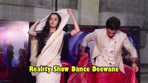 Shraddha Kapoor And Rajkummar Rao Promote Stree On The Sets Of Dance