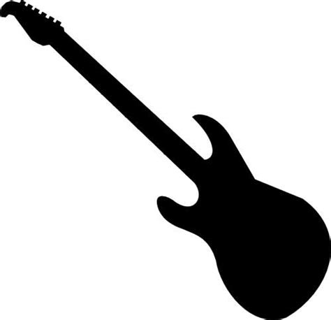 Guitar Outline - ClipArt Best