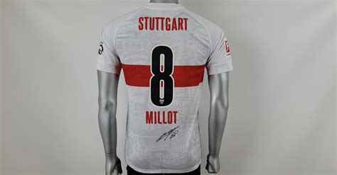 Getragenes Heimtrikot Von VfB Star Enzo Millot