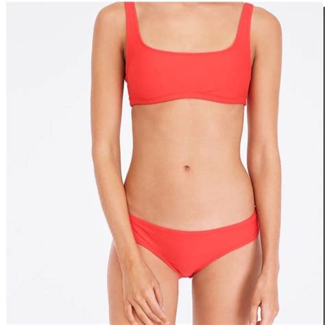 J Crew Swim New Jcrew Squareneck Bikini Top And Bottom Poshmark