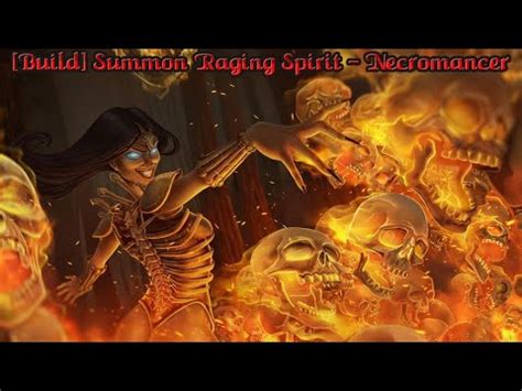 Path Of Exile Build Summon Raging Spirit Necromancer Endgame