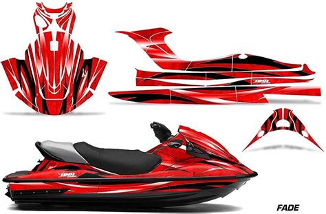 される AMR Racing Jet Ski Graphics Full kit Sticker Decal Compatible with