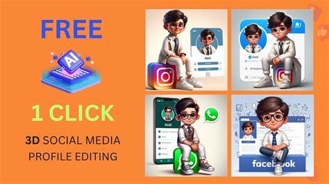 New Trending 3d Ai Social Media Profile Name Photo Editing Viral Photo Editing Bing Ai Image