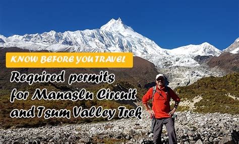 What Are The Required Permits For Manaslu Circuit Trek