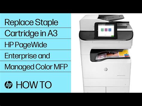 HP PageWide Videos On How To Clear Jams Install Cartridges Load