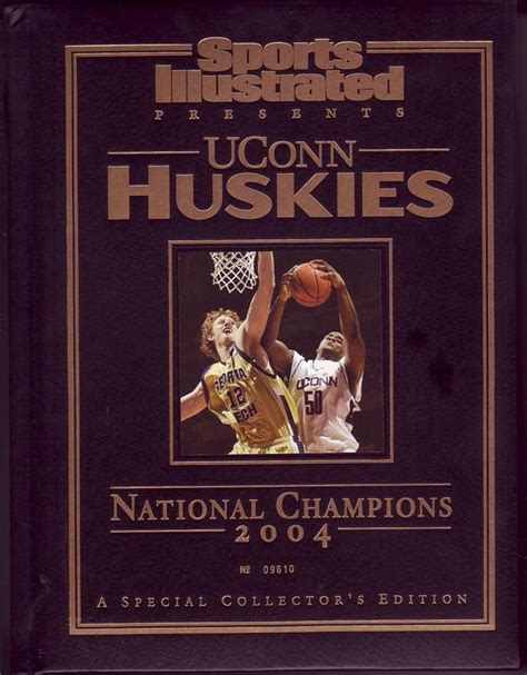 Sports Illustrated Hardbound Editions 2004 Uconn Huskies Sports