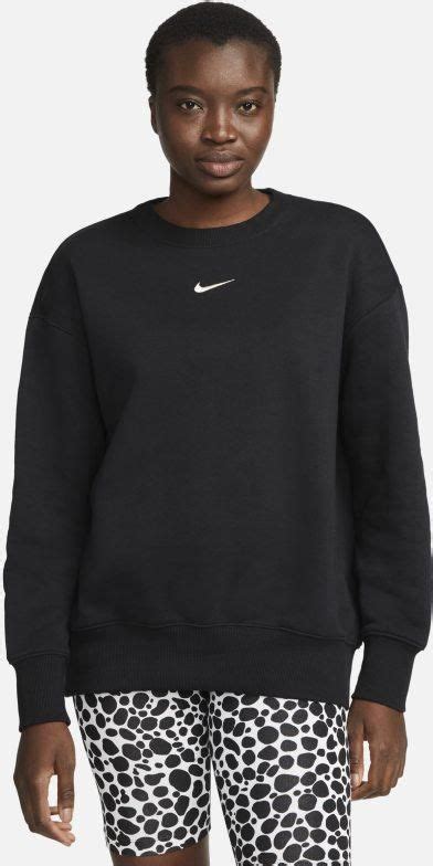 Nike Damska Bluza Dresowa Z Półokrągłym Dekoltem O Kroju Oversize Nike