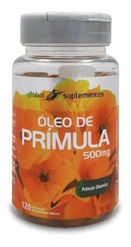 Suplemento en cápsulas Global Suplementos Óleo de Primula aceite de