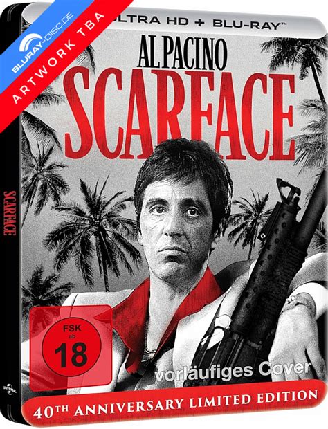 Scarface 4K Limited Steelbook Edition 4K UHD Blu Ray Blu Ray Film