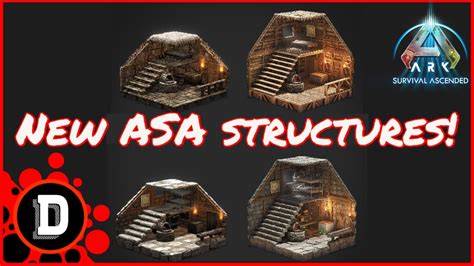 NEW ASA STRUCTURES Ark Survival Evolved Community Crunch 365 Ark