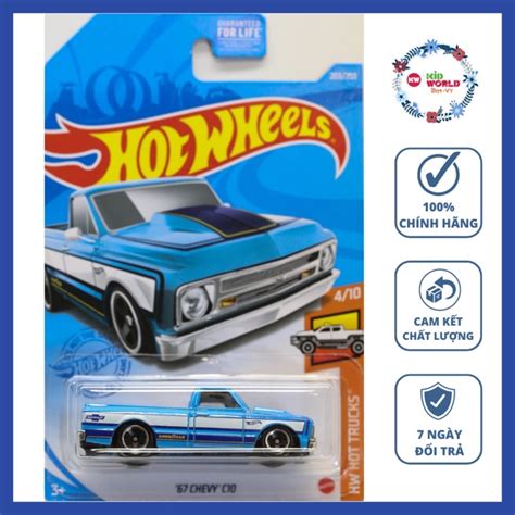 Xe mô hình Hot Wheels basic Bán tải Chevy C GRY Shopee Việt Nam