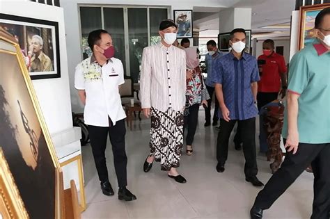 Foto Anindya Bakrie Temui Gubernur Ganjar Pranowo Di Semarang