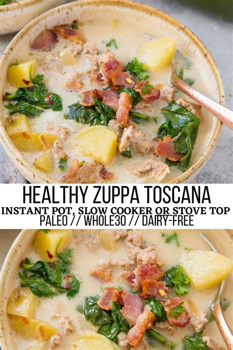 Healthy Zuppa Toscana Paleo Whole30 The Roasted Root