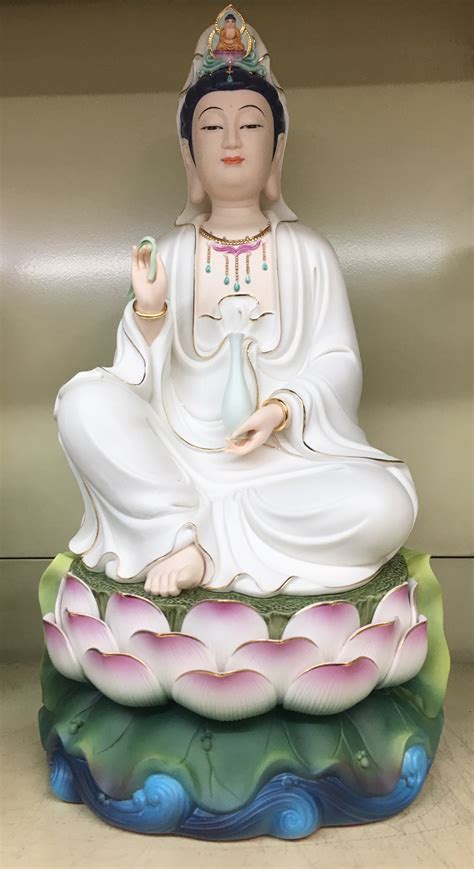 Porcelain Guanyin Statue Bodhi Book Centre